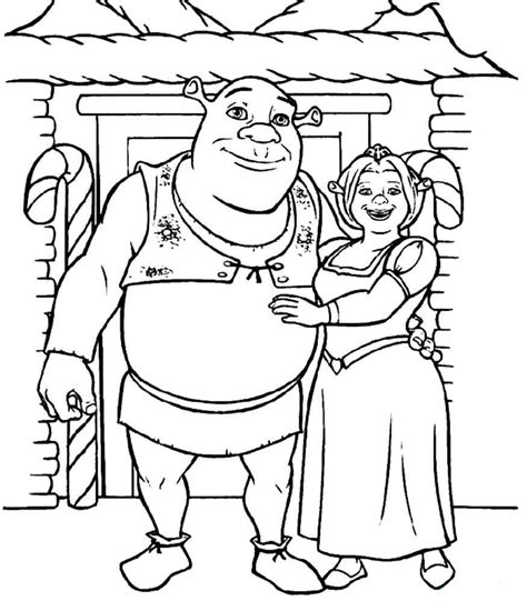 Shrek Desenho Para Colorir - 7