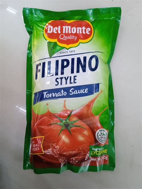 Del Monte Filipino Style Tomato Sauce 900g Lazada PH