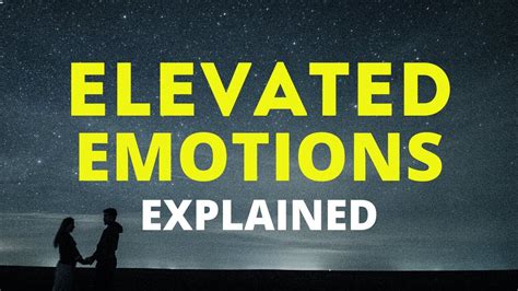 Elevated Emotions Explained Dr Joe Dispenza Youtube