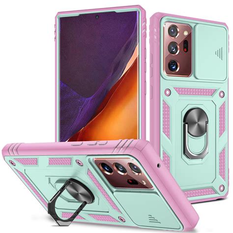 Daweixeau Samsung Galaxy Note 20 Ultra Case Pink Green