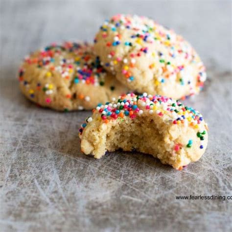 Gluten Free Cream Cheese Sugar Cookies Fearless Dining