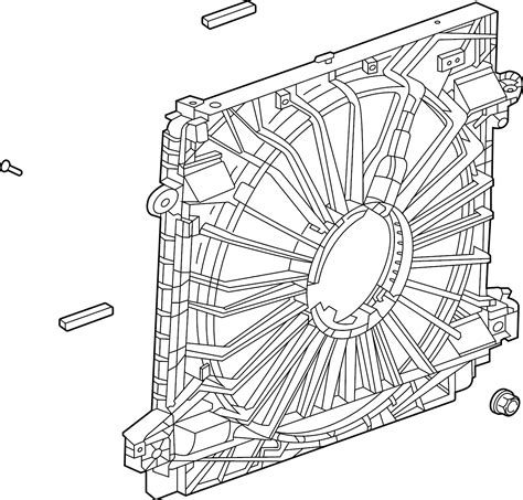 Cadillac CT5 Engine Cooling Fan Assembly 85156356 McElveen Buick