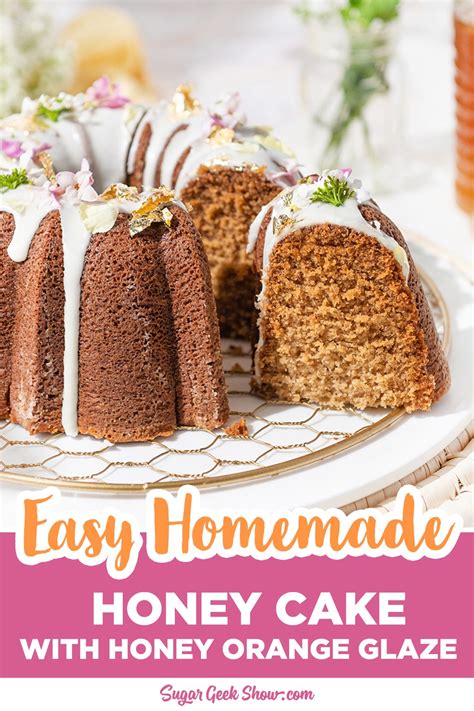 Easy Honey Cake Recipe – Sugar Geek Show