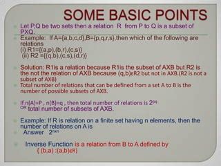 Relations Functions Pps