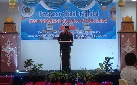 PWI Maluku Gelar Halal Bi Halal Berita Kota Ambon