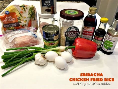 Sriracha Chicken Fried Rice Can T Stay Out Of The Kitchen