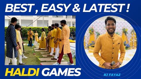 Haldi Function Anchoring Haldi Ceremony Games Anchor Funny