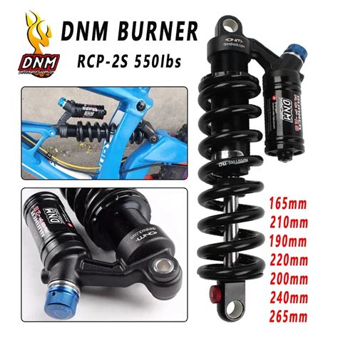 Dnm Rcp S Mountain Bike Suspens O Traseira Spring Shock Absorber Mtb