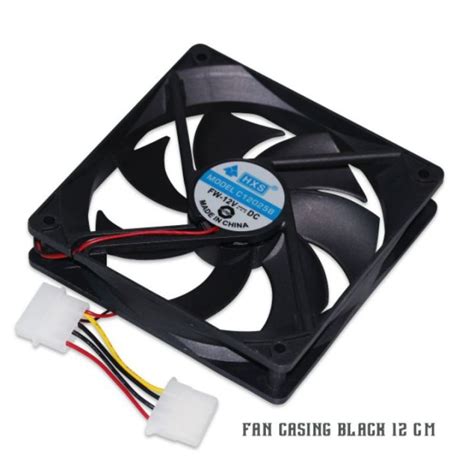 Fan Case Hitam Cm Kipas Casing Pendingin Cpu Lazada Indonesia