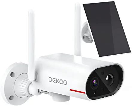 DECKO DC8L Wireless Outdoor Security Camera User Guide