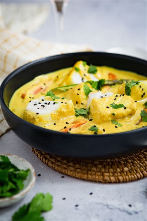 Curry De Poisson Facile Au Cabillaud Et Lait De Coco