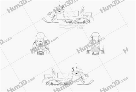 BRP Ski-Doo Expedition Sport 2012 Blueprint - 3DModels.org