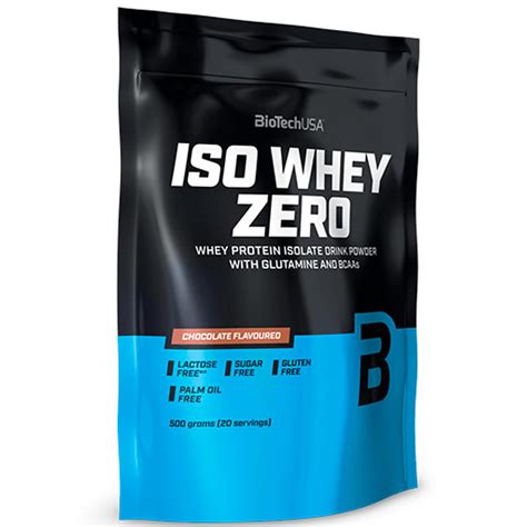 Proteina Iso Whey Zero Biotech USA 500 Gr PROTEINA NATIVA