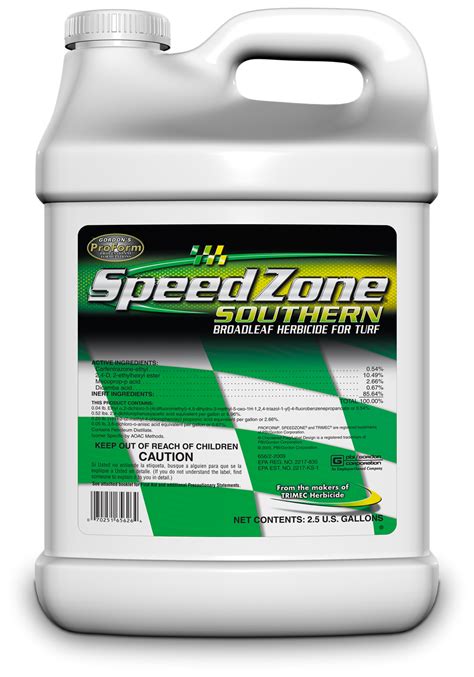 Speedzone Southern Broadleaf Herbicide For Turf Gordons Pbi Gordon Forestry Distributing