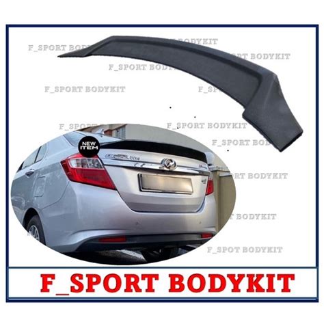 PERODUA BEZZA 2016 2017 2018 2019 2020 2021 DRIVE 68 DUCKTAIL FIBER