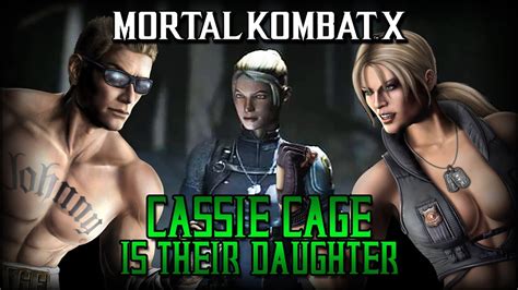 Mortal Kombat X Cassie Cage Confirmed Johnny And Sonyas Daughter Youtube