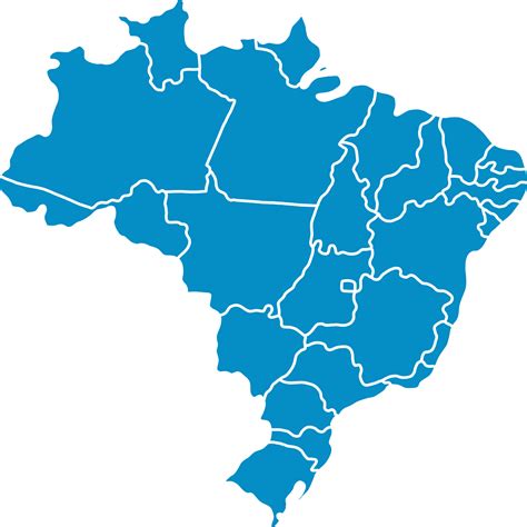 doodle desenho à mão livre do mapa do Brasil 12903824 PNG