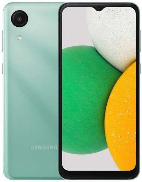 Telefon Mobil Samsung Sm A032 Galaxy A03 Core 2gb32gb Light Green Pandashopmd Cumpără