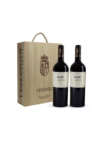 Matarromera Prestigio 2018 Caja De Madera De Dos Botellas