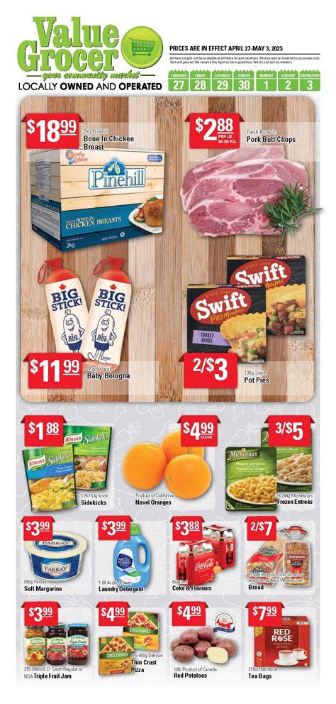 Value Grocer Flyer April To May