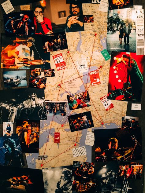 detective aesthetic wall decor