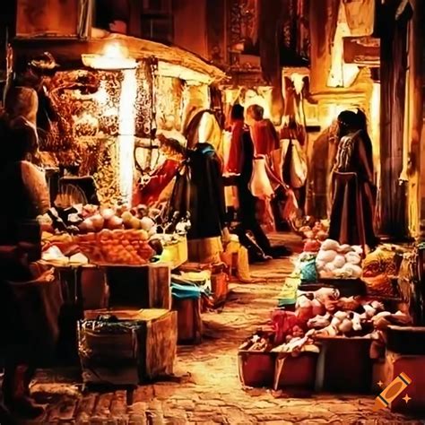 Vibrant Street Market