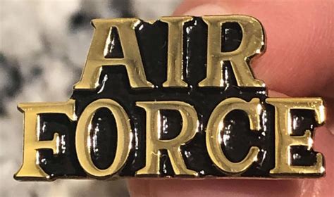 Air Force Lapel Pin National Desert Storm Memorial Association