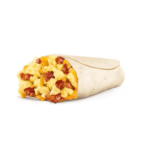 Jr. Bacon, Egg and Cheese Breakfast Burrito - Order Ahead Online ...