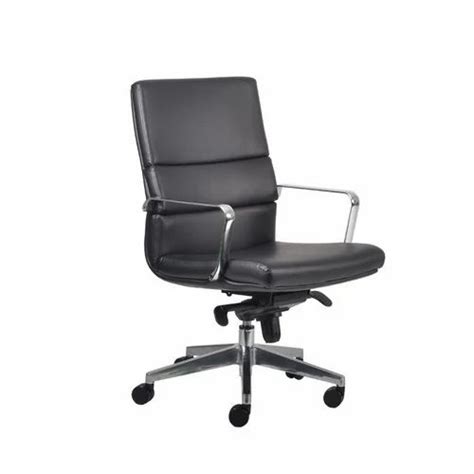 Leather Rotatable Boss Chair Adjustable Seat Height Yes At Rs In