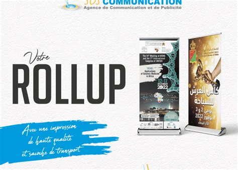 Rollup Personnalis Objets Publicitaires Au Maroc Mouhim Ma