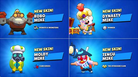 ALL DYNAMIKE SKINS UNLOCK ANIMATION Brawl Stars YouTube