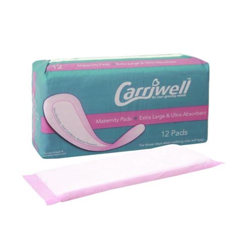 Carriwell Maternity Pads Extra Large Ultra Absorbent Lulla Buy