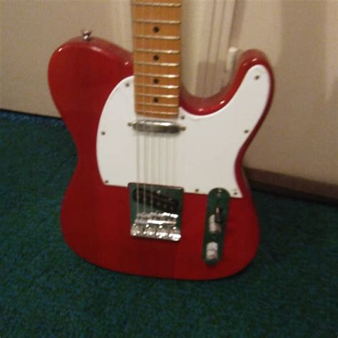 Glen Burton Telecaster 2015 Red Reverb