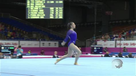 Aliya Mustafina Rus Ec Brussels 2012 Floor Youtube