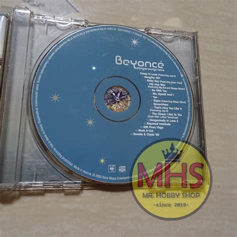 Beyonce Dangerously In Love Cd Original Copy Hobbies Toys