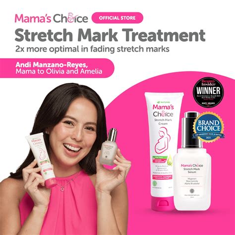 Mama S Choice Stretch Mark Fading Treatment Set Brightening Stretch