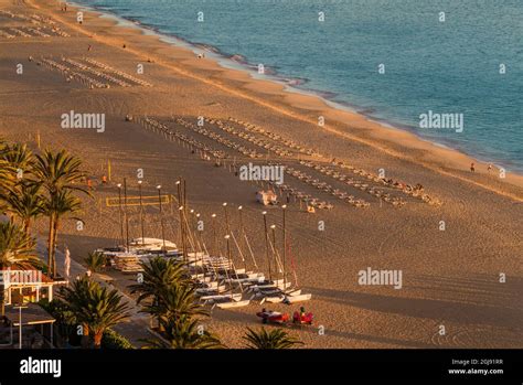 Spain Canary Islands Fuerteventura Island Morro Jable Playa Del