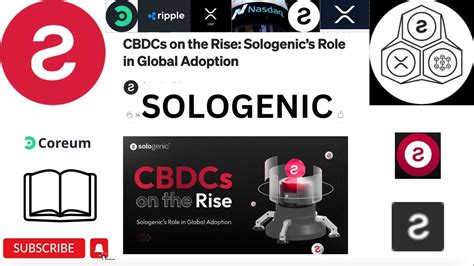 Sologenic Solo Global Adoption Cbdcs On The Rise Youtube