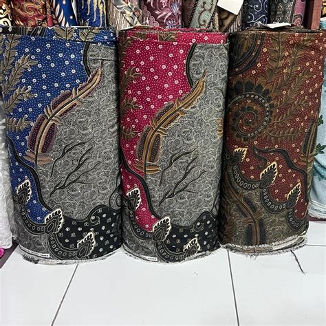 Jual Kain Meteran Bahan Bsy Motif Batik Terbaru Shopee Indonesia