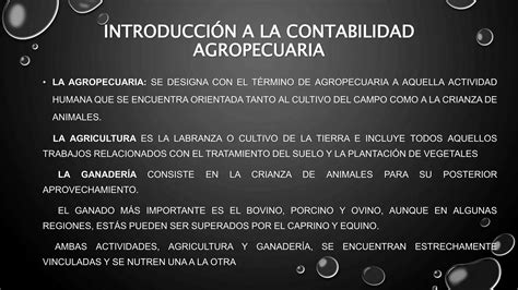 contabilidad agropecuaria y la nic 41 activos biológicos PPT