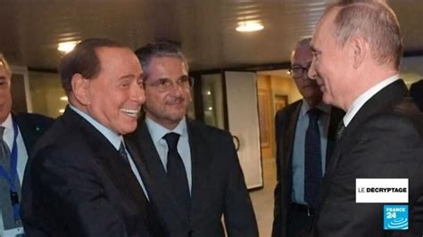 Italie Silvio Berlusconi Renoue Avec Vladimir Poutine Malaise Dans