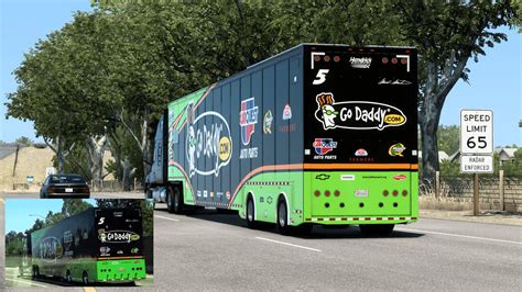 NASCAR HAULERS 2011 FEATHERLITE TRAILER V1 8 Mod ATS Mod American