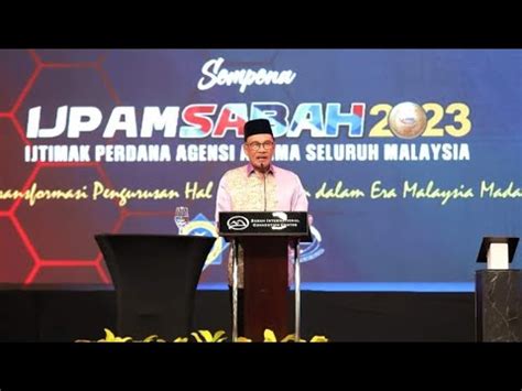 Ucapan Penuh Pm Anwar Ibrahim Di Majlis Perasmian Konvensyen Pengurusan