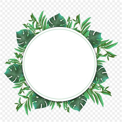 Green Circle Border Png Frame Green Clear Pattern Border Frame Png