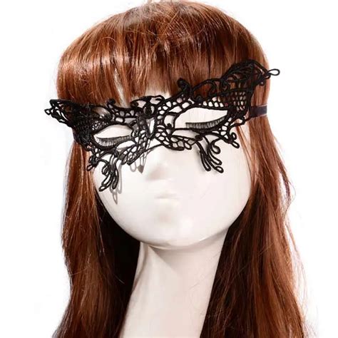 5pcs Fashion Lady Female Masque Sexy Mask Halloween Props Lace Masquerade Ball Party Mascara