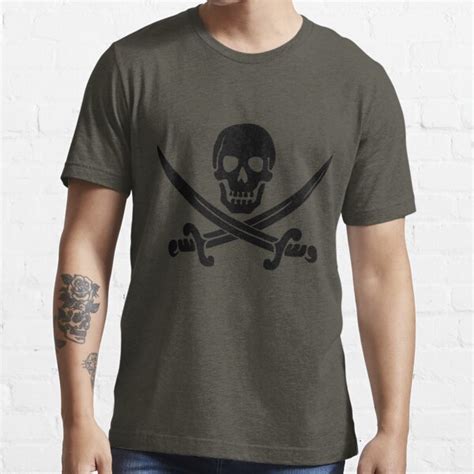 Pirate Flag Skull And Crossed Swords By Chillee Wilson T Shirt For Sale By Chilleewilson