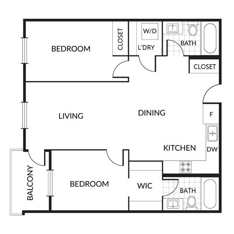 Urban Flats Floor Plans - Apartments for Rent in Oliver