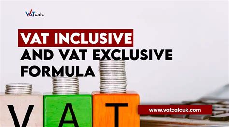 Vat Inclusive And Vat Exclusive Formula