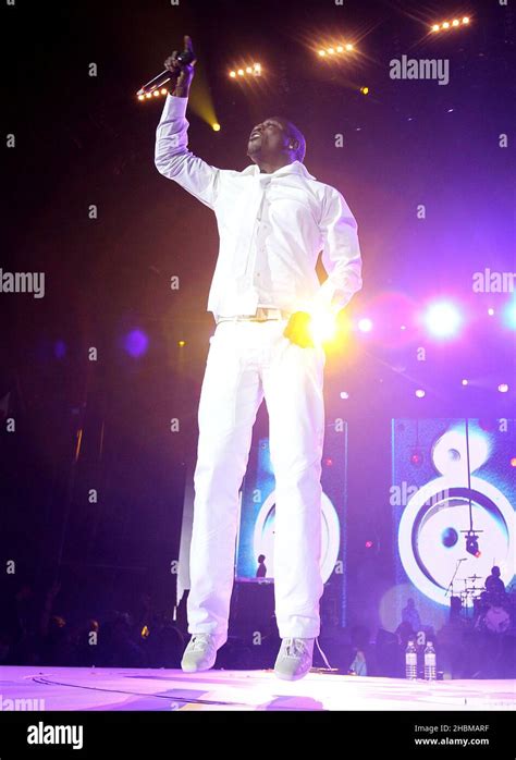 Akon On Stage During Capital FM S Jingle Bell Ball At The O2 Arena