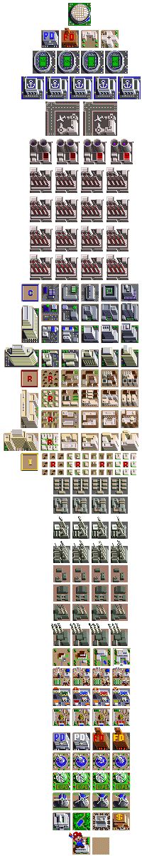 SimCity New Sprites